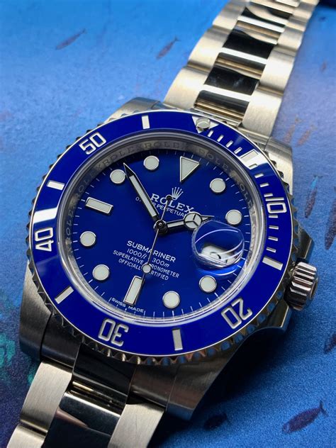 rolex submariner white gold watch|submariner white gold price.